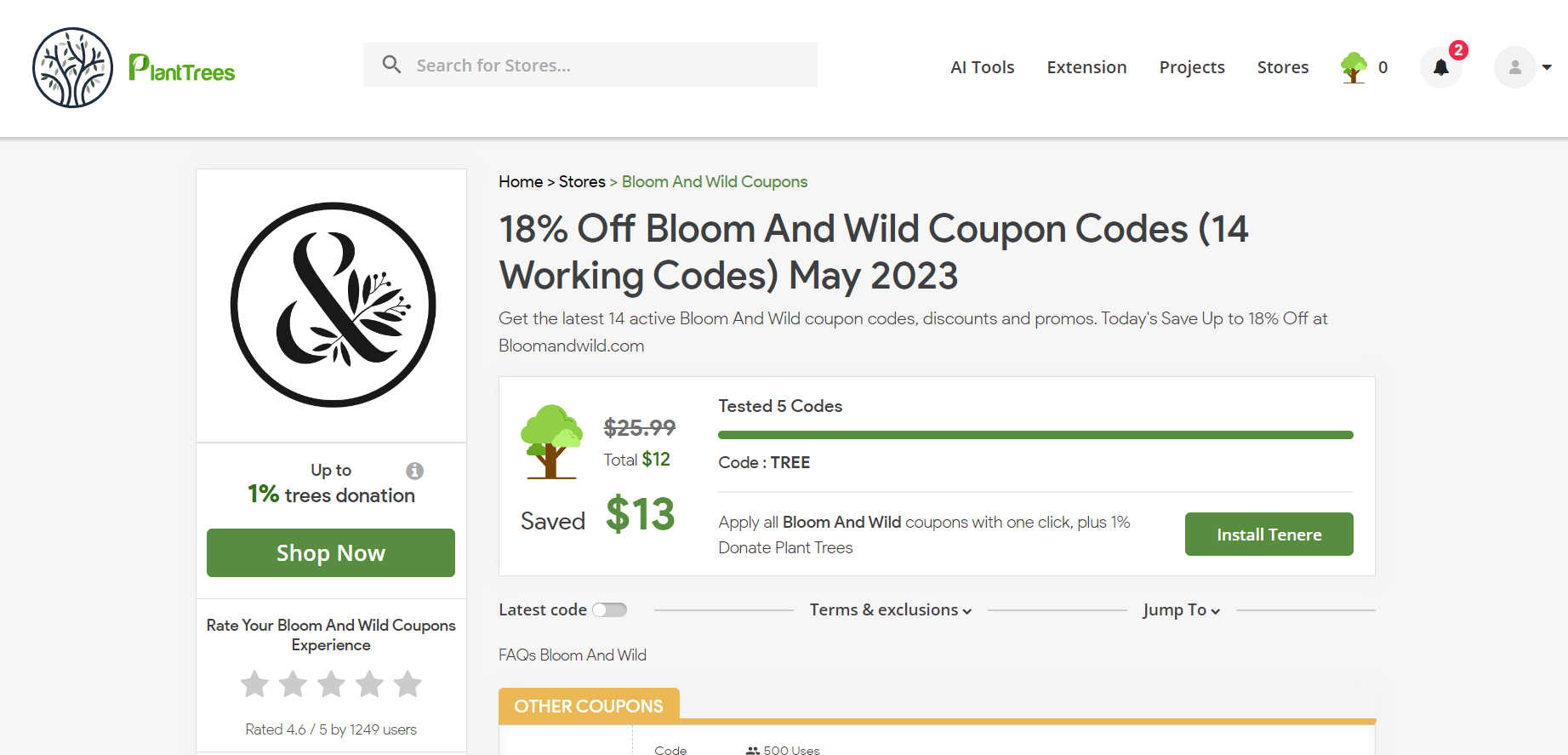 How To Use Bloom And Wild Discount Code?